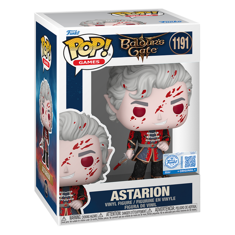Funko Pop Astarion Bloody #1191 boxed
