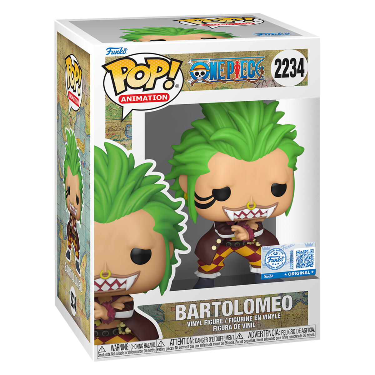 Funko Pop Bartolomeo #2234 boxed Special Edition figure