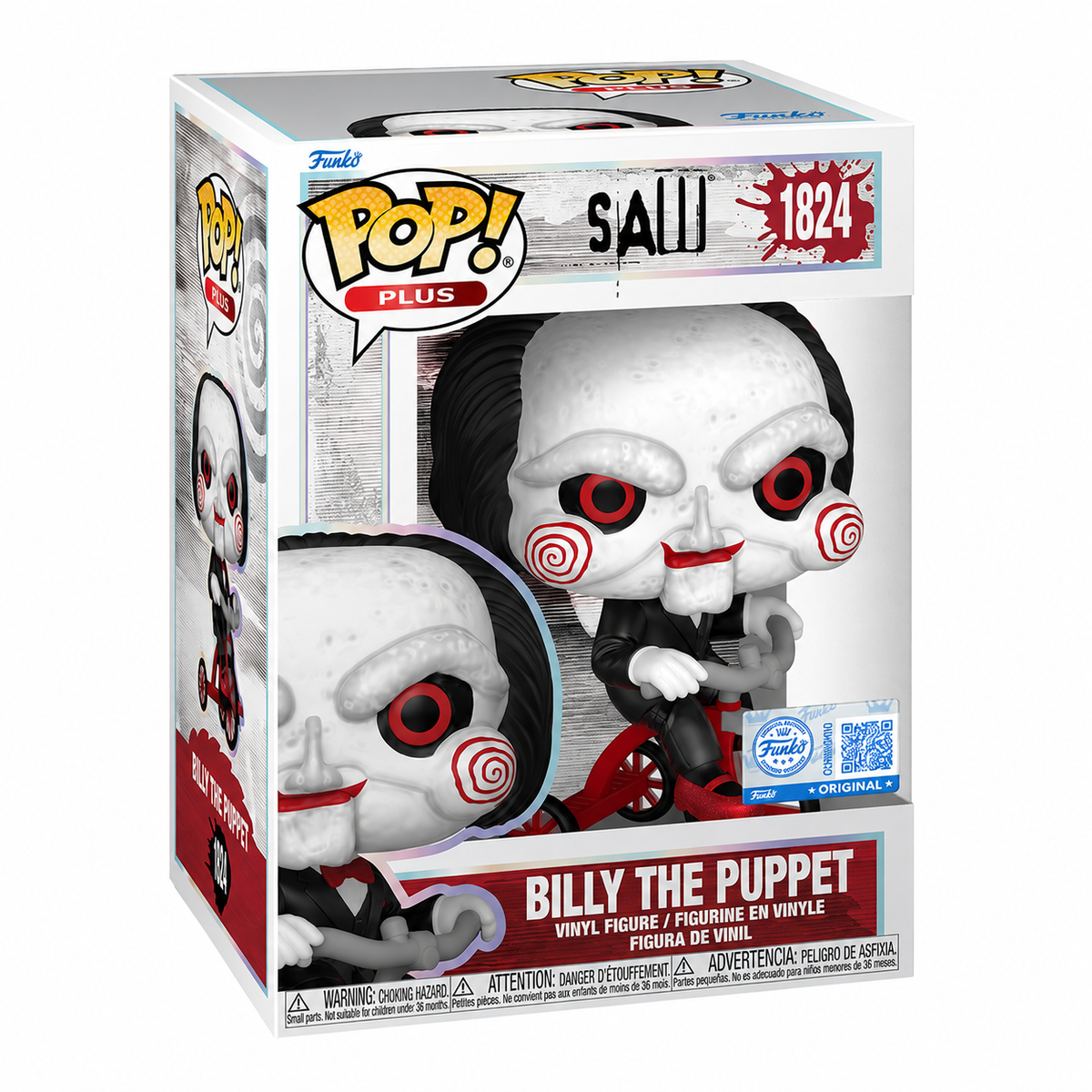 Funko Pop Plus Billy the Puppet #1824 boxed