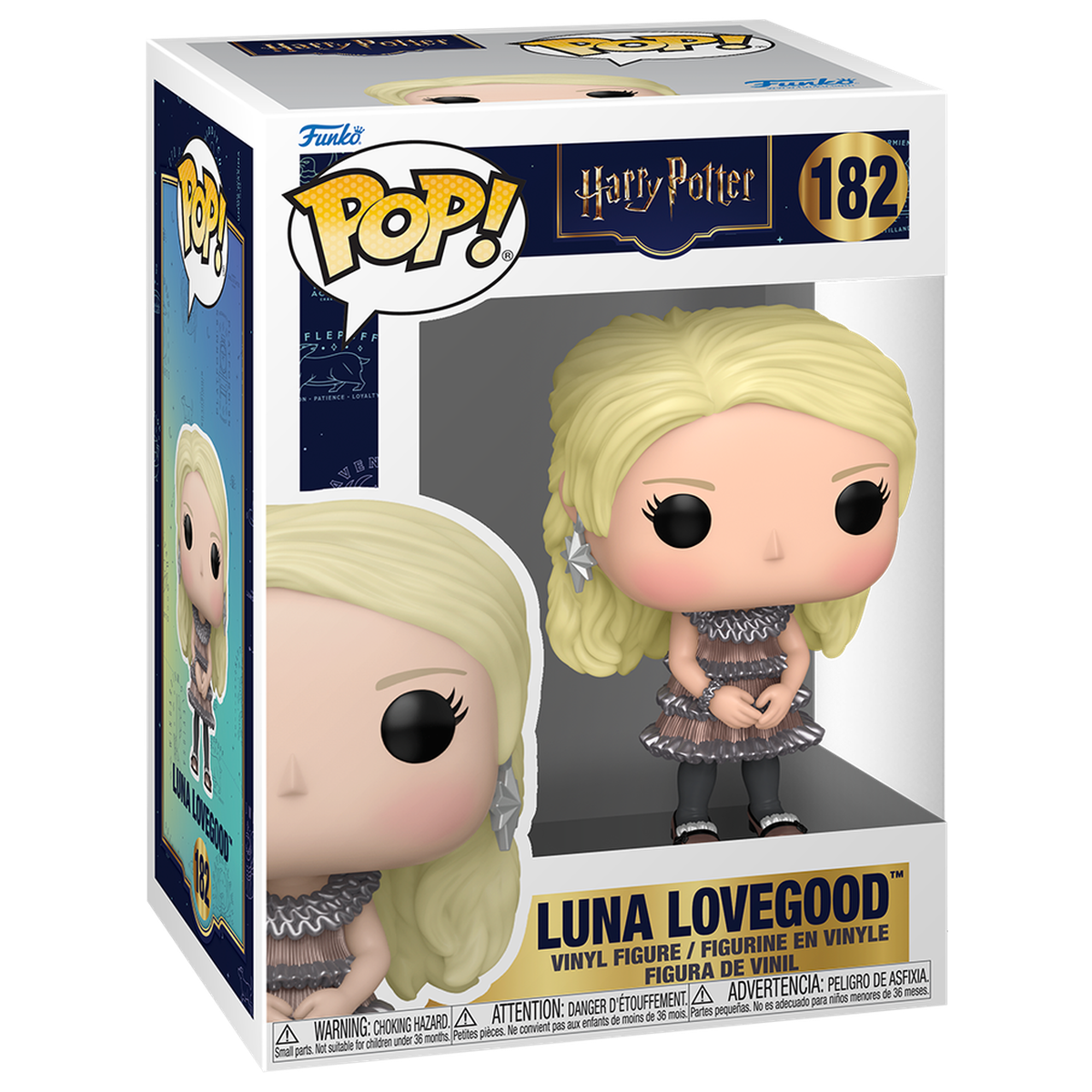 Funko Pop Luna Lovegood Party Dress #182 boxed – Harry Potter, standard edition