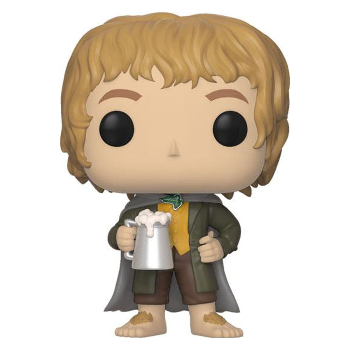 Funko Pop Merry Brandybuck #528 unboxed vinyl figure with tankard and pipe on white