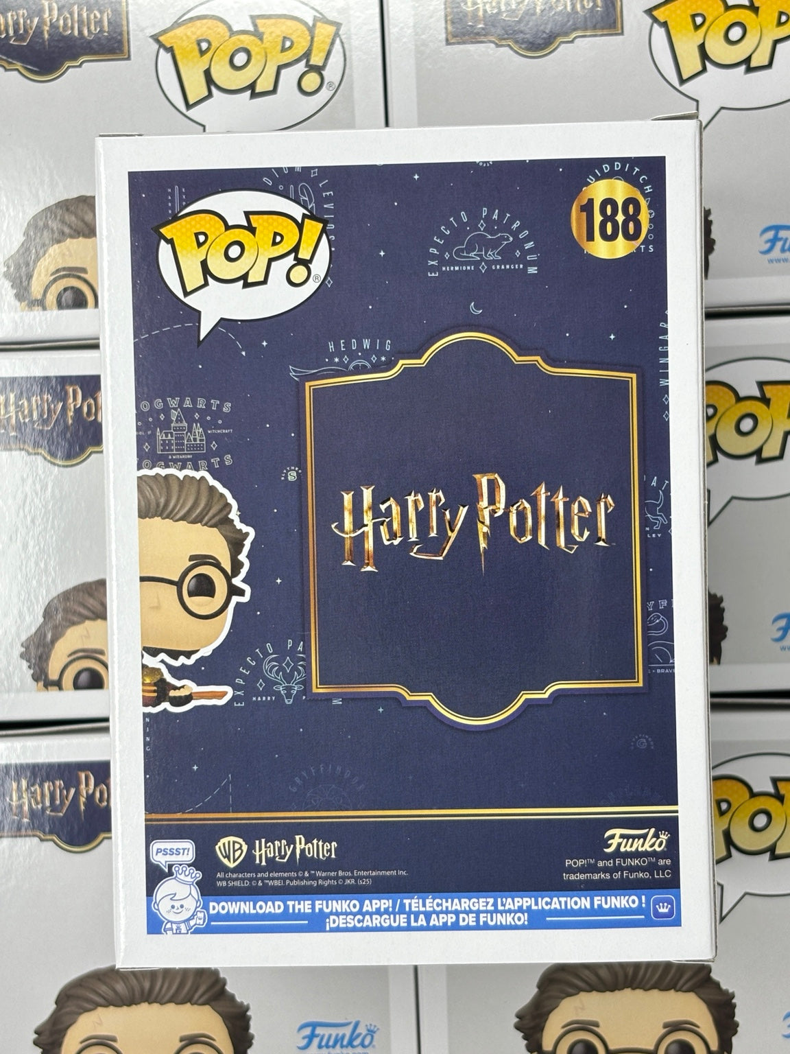 Harry Potter Flying #188 – back of box
