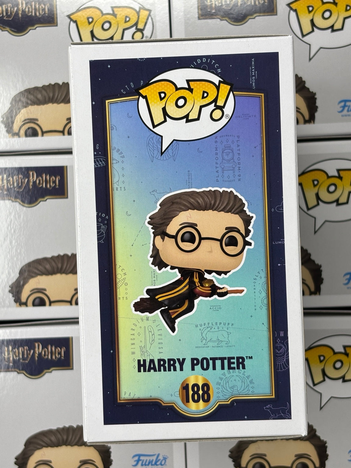 Harry Potter Flying #188 – illustrated side of box
