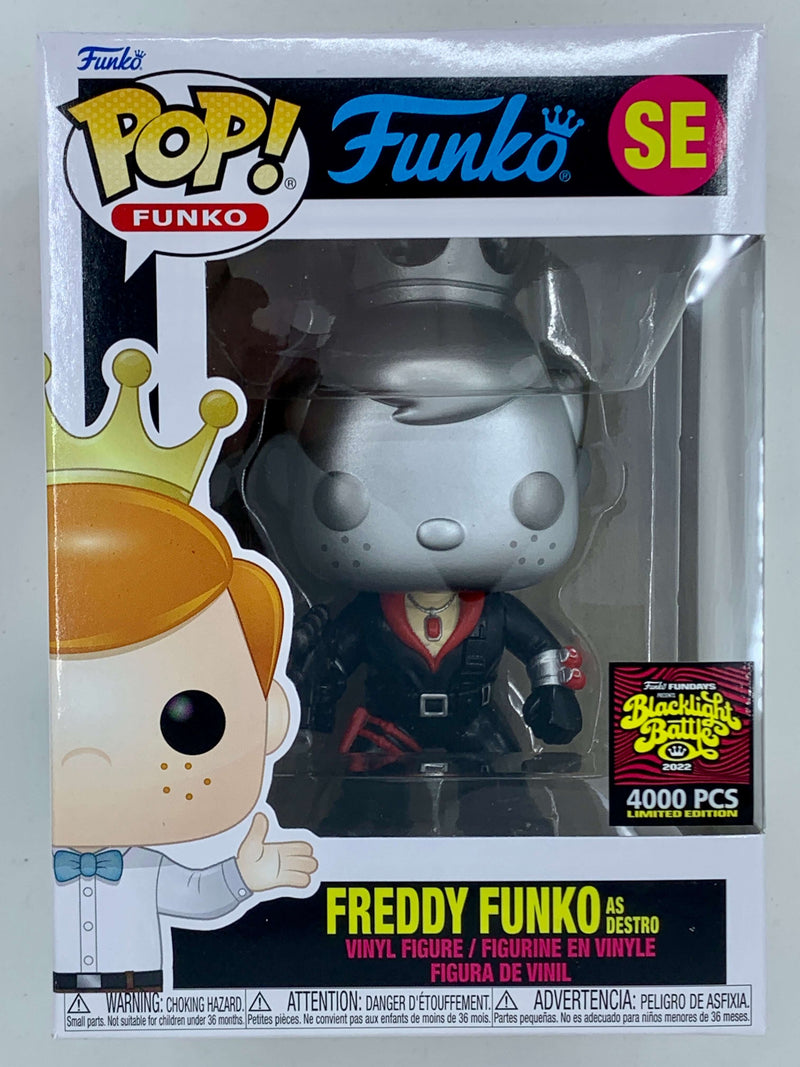 Freddy Funko as Destro GI Joe Funko Pop! SE 4000 PCS
