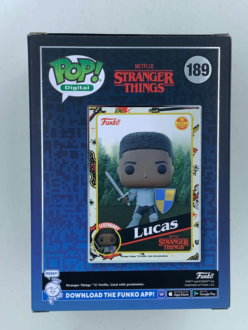 Lucas Stranger Things Digital Funko Pop! 189 LE 3000 Pieces