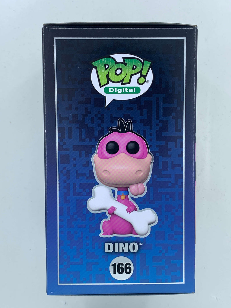 Colorful Dino Flintstones Digital Funko Pop! Action Figure, Limited Edition 1800 Pieces, NFT Digital Collectible