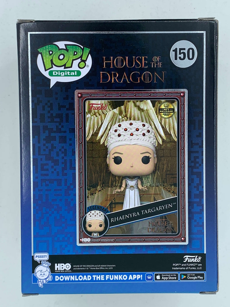 Rhaenyra Targaryen House of Dragons Digital Funko Pop! 150 LE 2600 PCS