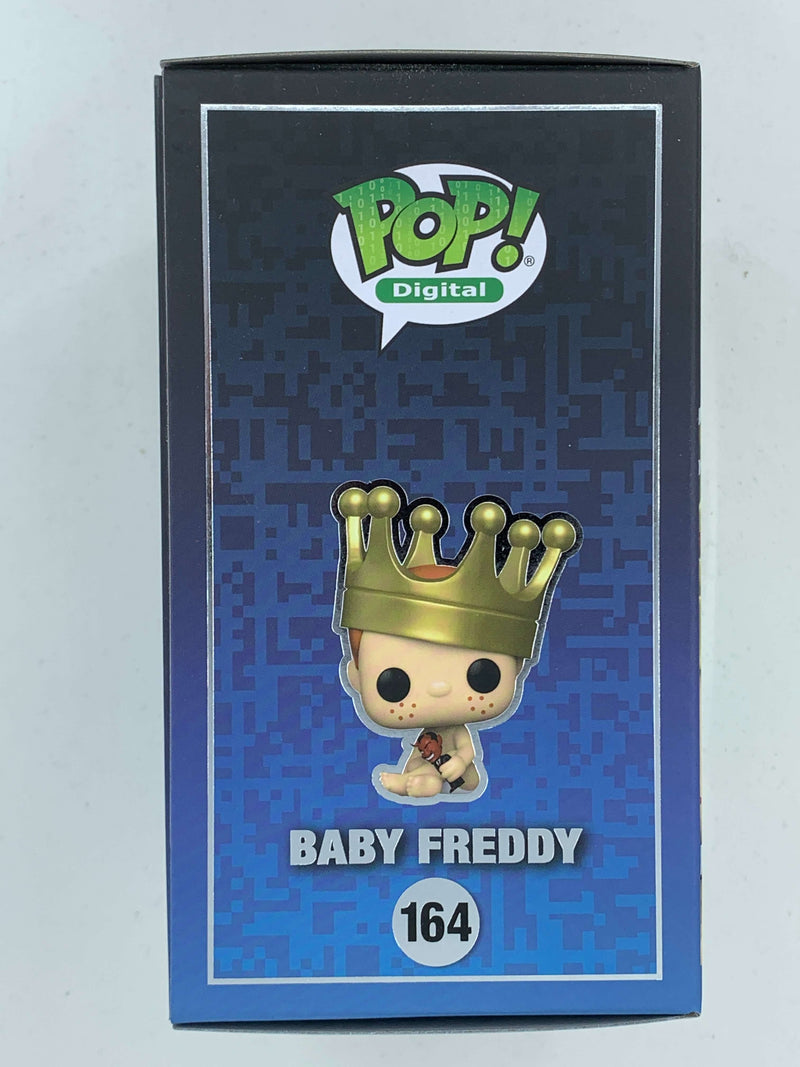 Collectible NFT Digital Funko Pop! figure of Baby Freddy, a limited edition item with 2250 pieces