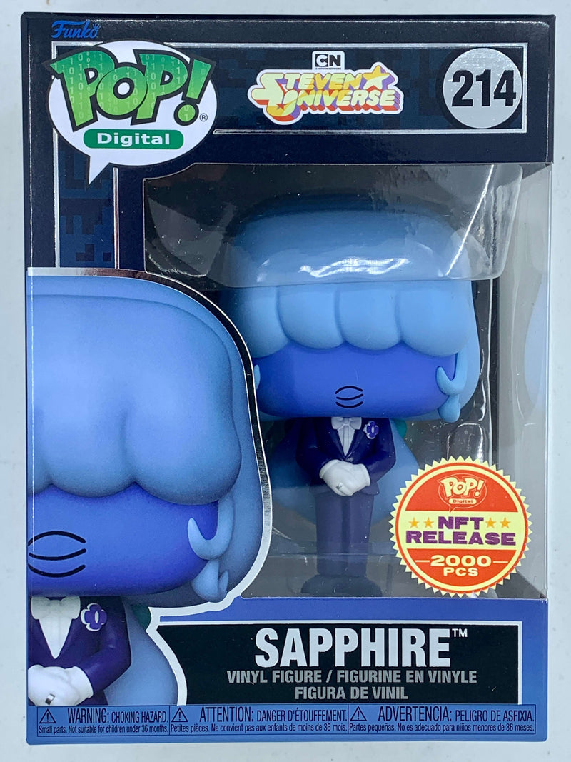 Sapphire Steven Universe Digital Funko Pop! 214 LE 2000 Pieces