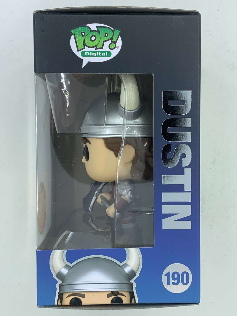 Dustin Stranger Things NFT Digital Funko Pop! Action Figure, Limited Edition with 190 numbered pieces