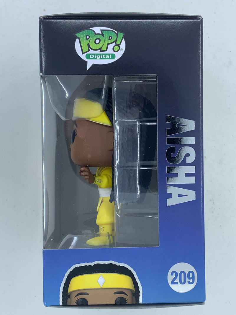 NFT Digital Aisha Yellow Power Rangers Funko Pop! Collectible Action Figure with Limited Edition of 1900 Pieces