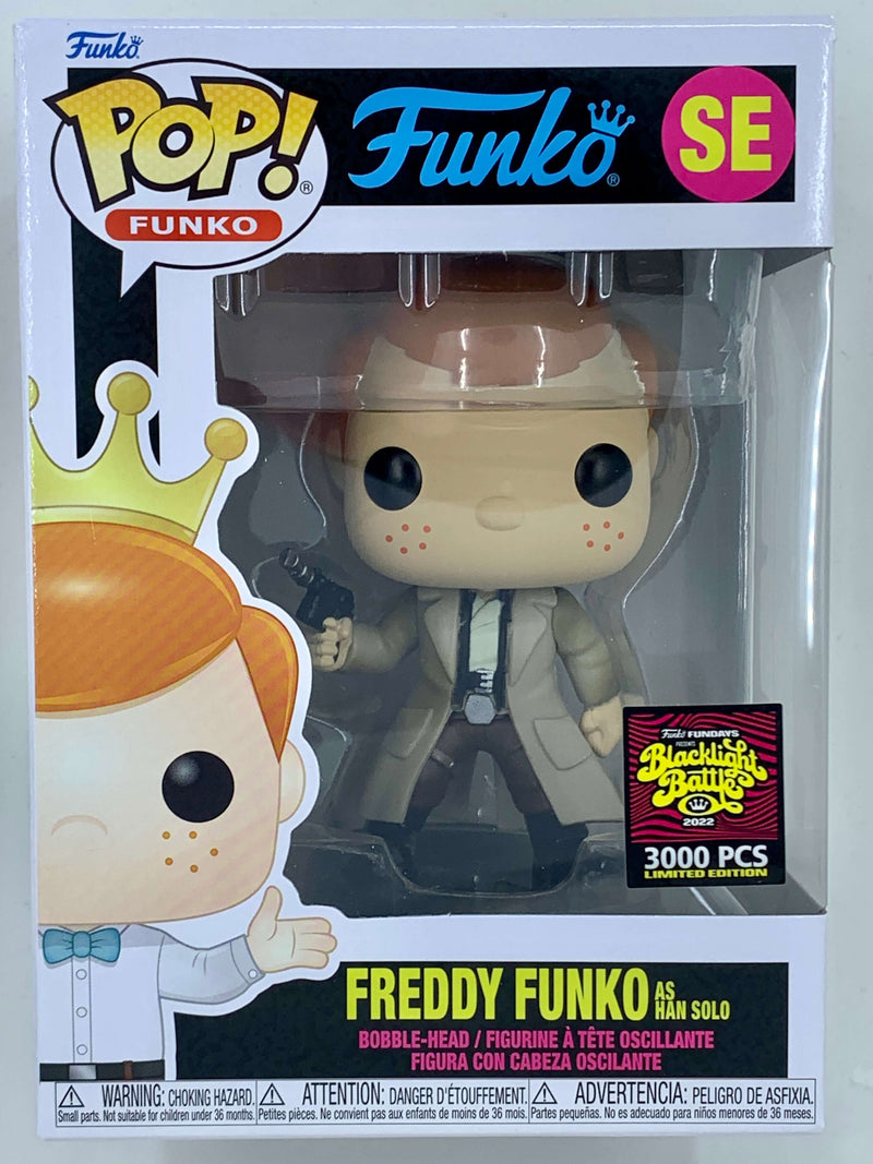 Freddy Funko as Han Solo Funday's SE Funko Pop! 3000 PCS