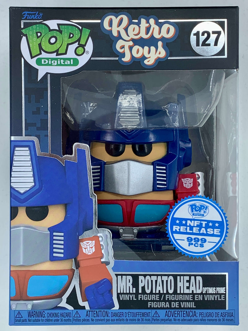 Mr Potato Head Optimus Prime Grail Digital Funko Pop! Retro Toys 127 LE 999 PCS