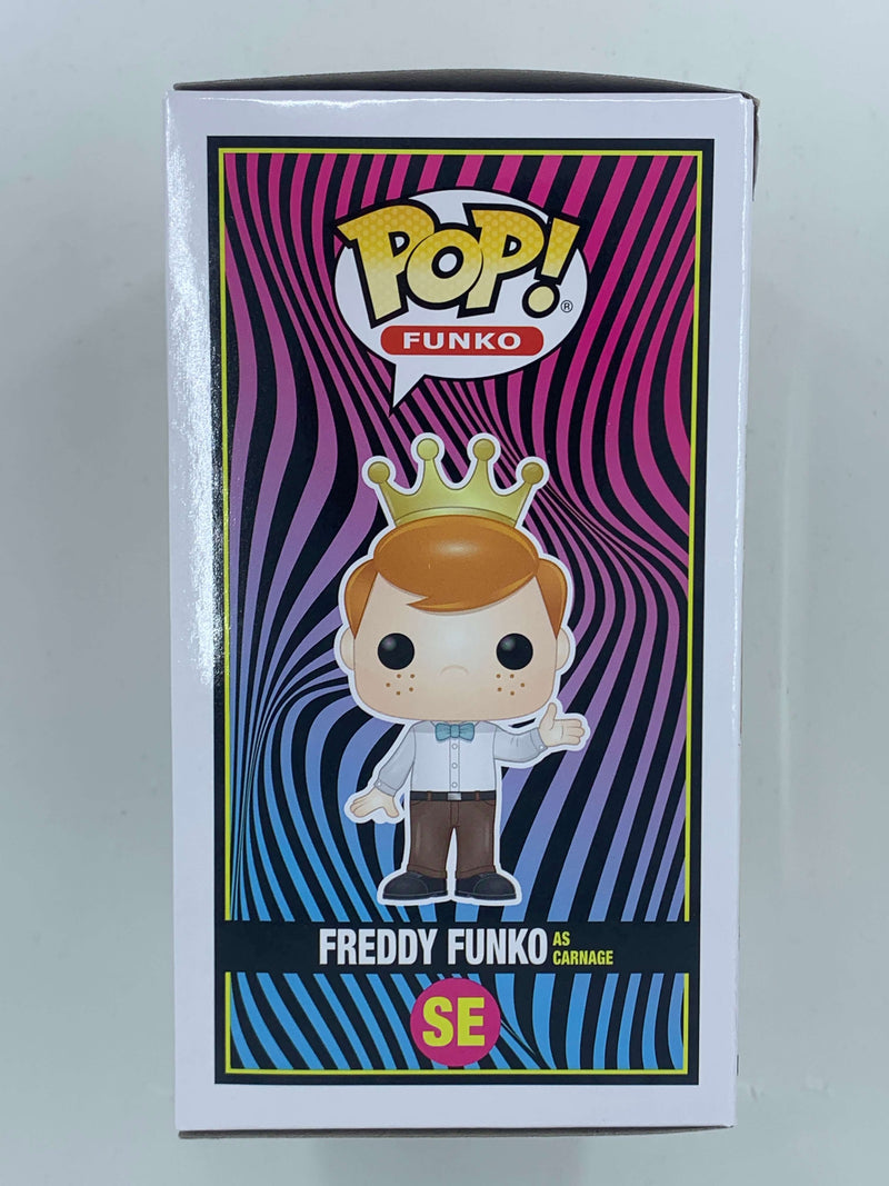 Freddy Funko as Carnage Funday's Funko Pop! SE 2000 PCS (Box Damage)