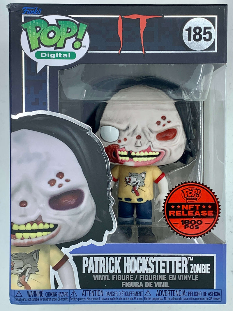 Patrick Hockstetter Zombie IT Digital Funko Pop! 185 LE 1800 Pieces [Corner Damage]