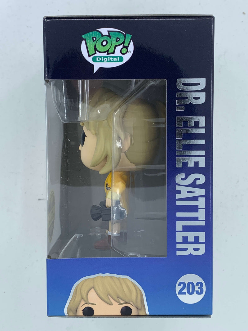 Dr. Ellie Sattler Jurassic Park Digital Funko Pop! 203 LE 1900 Pieces - Limited edition NFT digital collectible figure from the iconic Jurassic Park film.