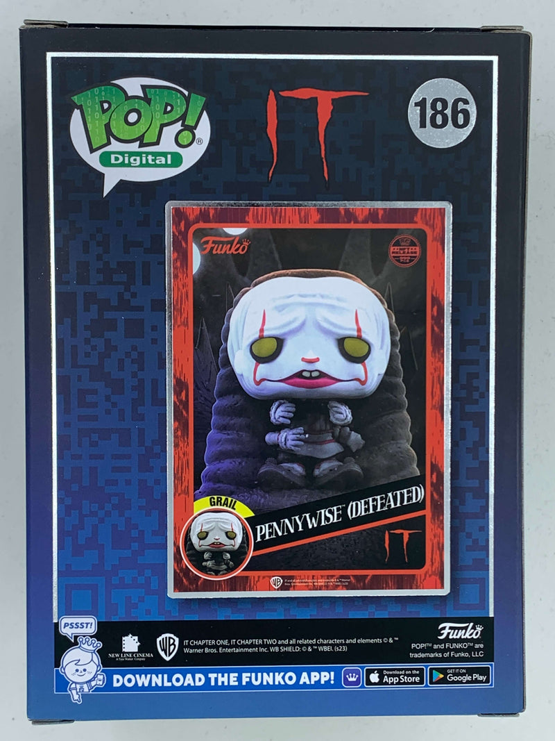 Pennywise Defeated IT Digital Funko Pop! 186 LE 999 Pieces