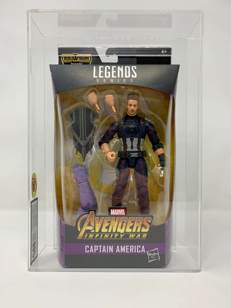 Marvel Legends Captain America BAF Thanos 2018 UKG (UK AFA) Grade 90%