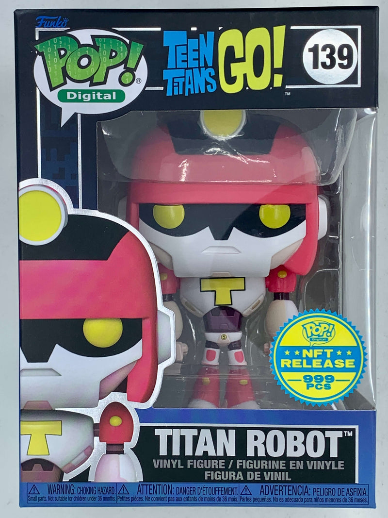 Titan Robot Grail Teen Titans Go Digital Funko Pop! 139 LE 999 PCS