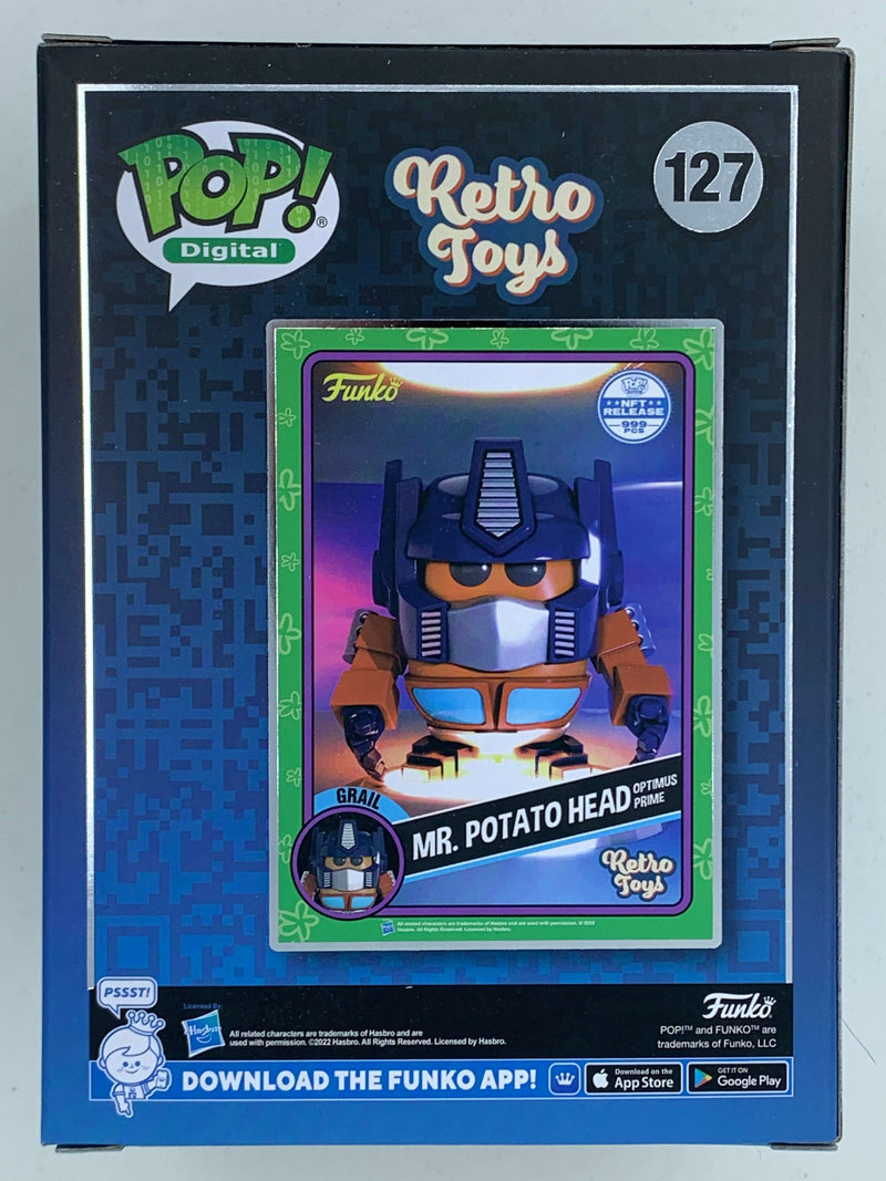 Mr Potato Head Optimus Prime Grail Digital Funko Pop! Retro Toys 127 LE 999 PCS