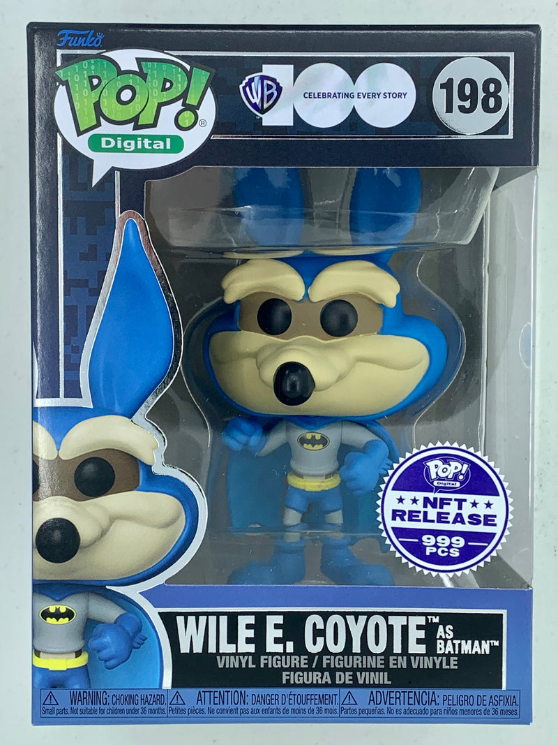 Wile E Coyote as Batman Digital Funko Pop! 198 LE Grail 999 Pieces
