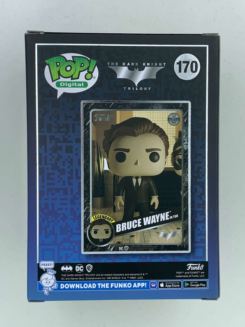 Digital Bruce Wayne The Dark Knight NFT Collectible Funko Pop! Figure, Limited Edition 170, 1900 Pieces