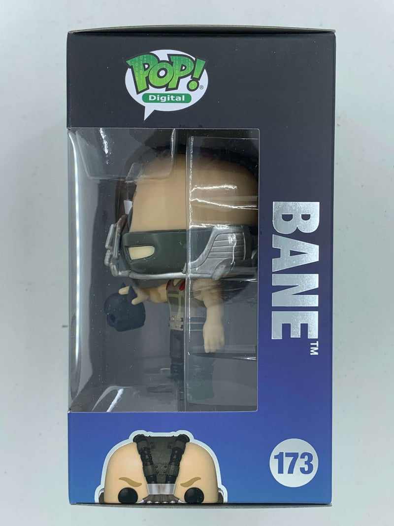 High-quality collectible Bane figure from The Dark Knight Rises NFT Digital Funko Pop! series, with limited edition of 1900 pieces.