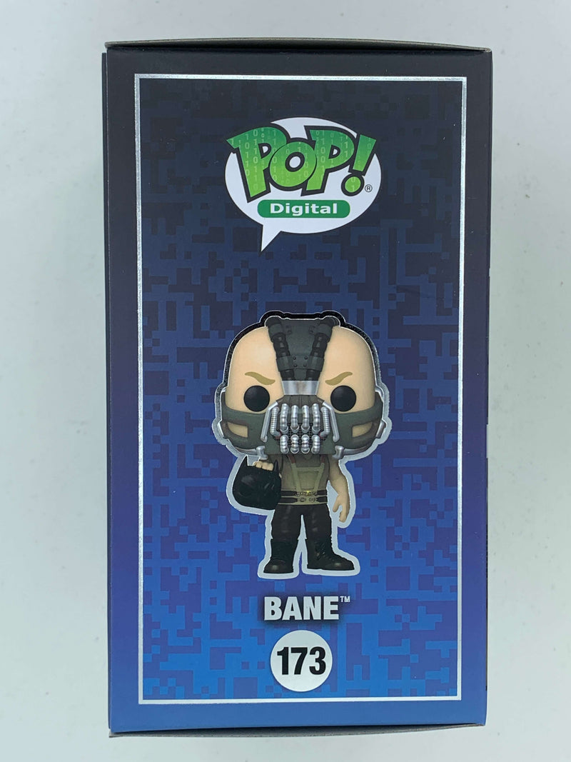Limited edition Bane The Dark Knight Digital Funko Pop! figurine, part of the NFT Digital collection, on display in a stylized box.