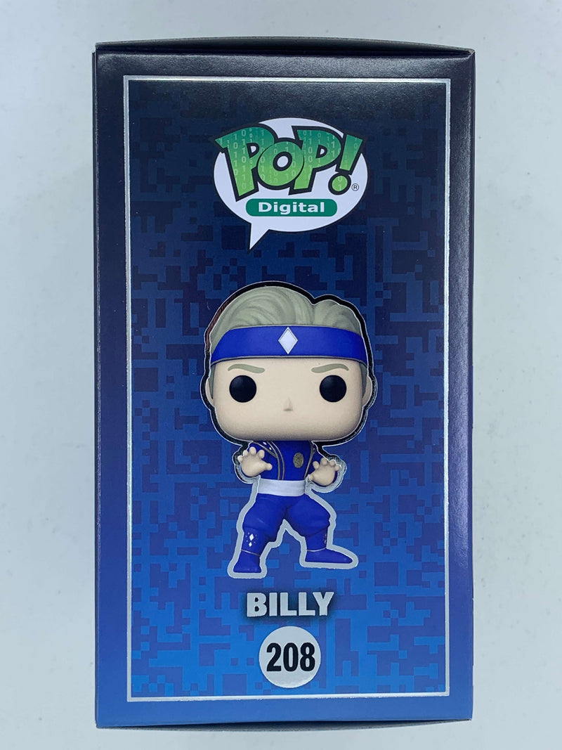 Exclusive NFT Digital Funko Pop! of Billy, the Blue Power Ranger, in a limited edition of 1900 pieces.