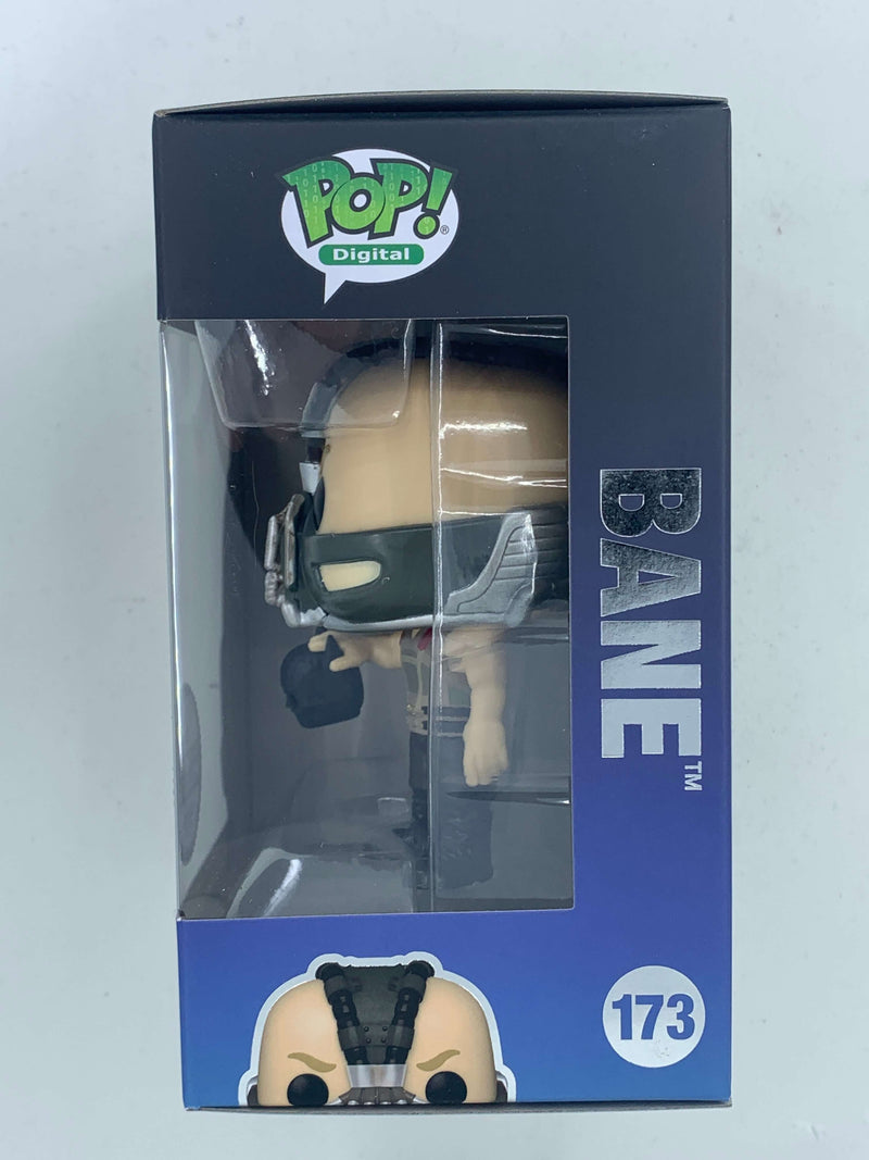 Bane The Dark Knight Digital Funko Pop! 173 LE 1900 Pieces, limited-edition NFT digital collectible action figure displayed in a protective case
