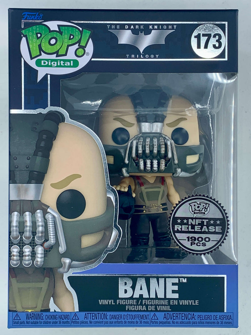 Bane The Dark Knight Digital Funko Pop! 173 LE 1900 Pieces - NFT Digital collectible figurine from the Batman trilogy series
