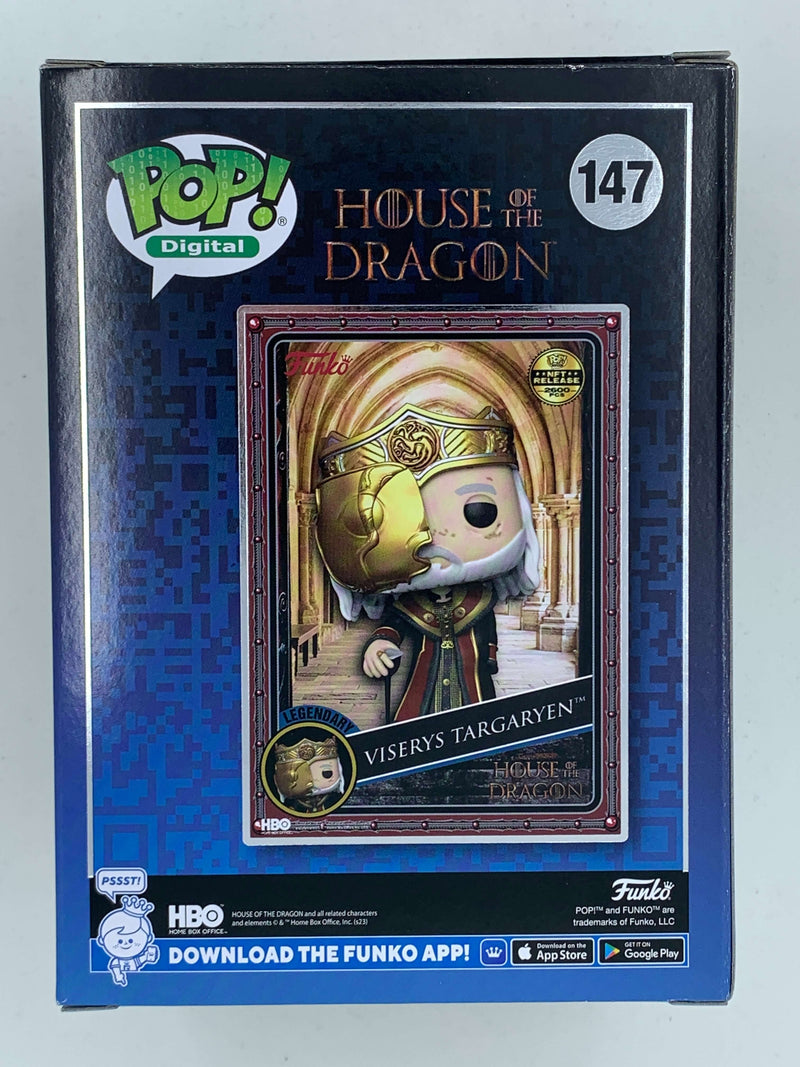 Viserys Targaryen House of Dragons Digital Funko Pop! 147 LE 2600 PCS