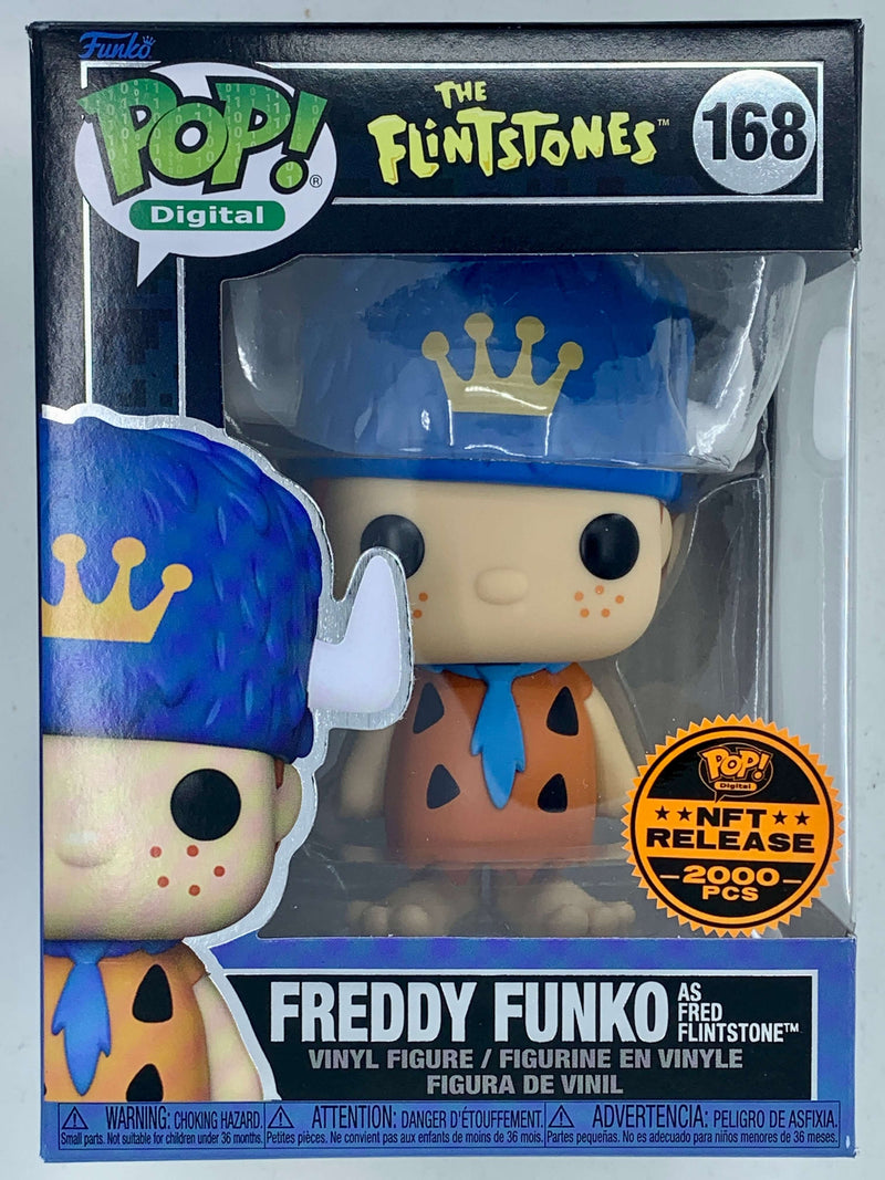 Freddy Funko as Fred Flintstone Digital Funko Pop! 168 LE 2000 Pieces