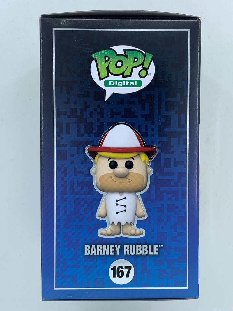 Limited edition Barney Rubble from The Flintstones NFT Digital Funko Pop! figure, part of the Pops! Digital collection
