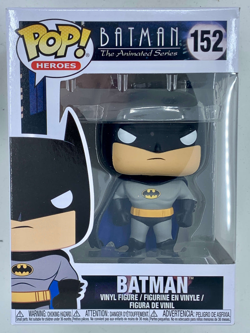 Detailed collectible Batman figurine from the Animated Series, featuring the iconic superhero character in a vibrant NFT Digital pose.