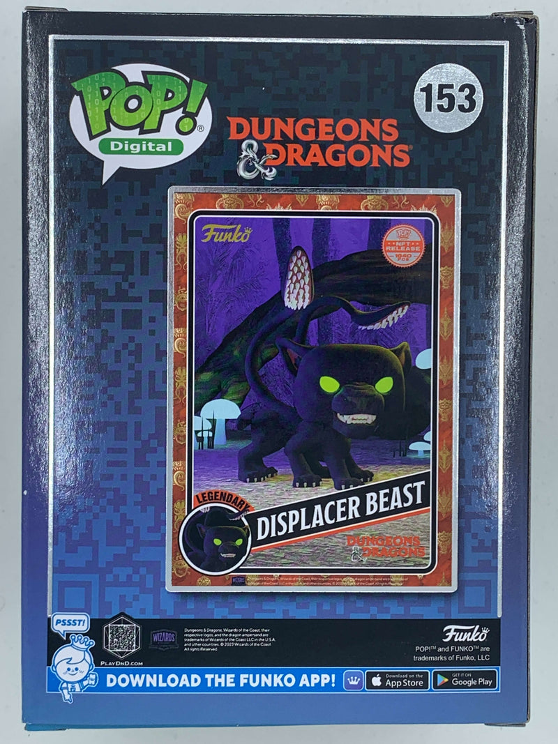 Displacer Beast Dungeons & Dragons NFT Digital Funko Pop! 153 Limited Edition 1640 Pieces