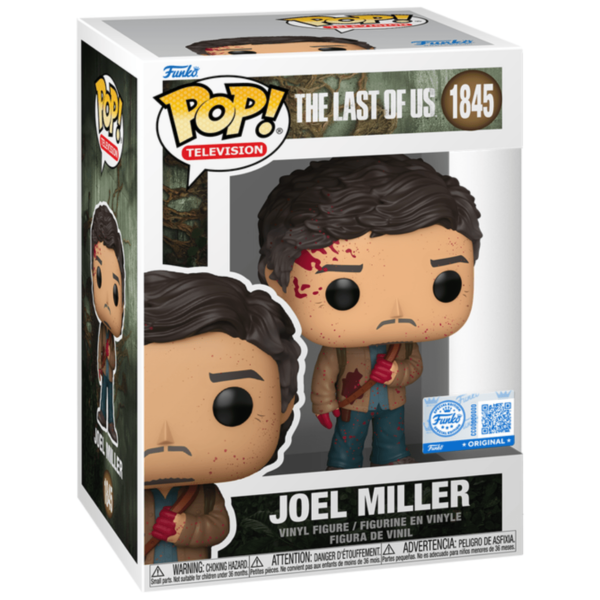 Joel Miller (Bloody) Funko Pop 1845 – The Last of Us Funko Pop