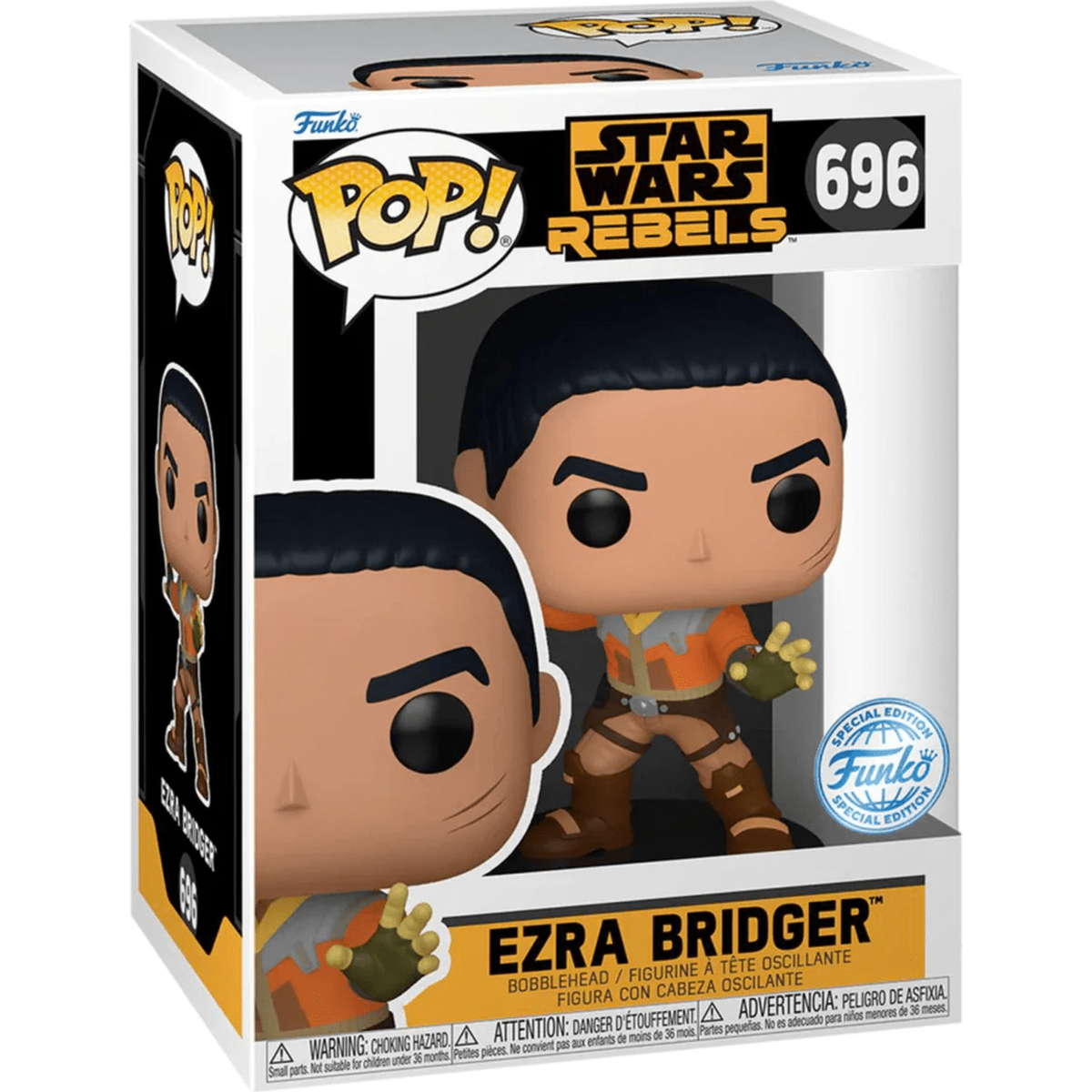 Funko Pop Ezra Bridger #696 boxed