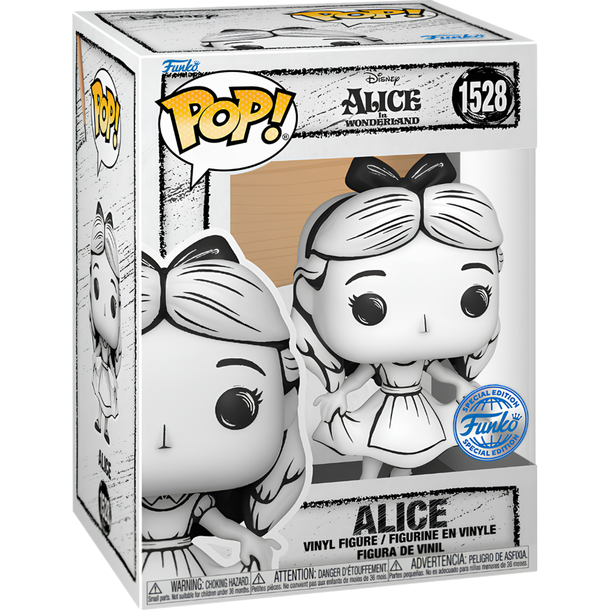 Funko Pop Alice Sketched #1528 boxed