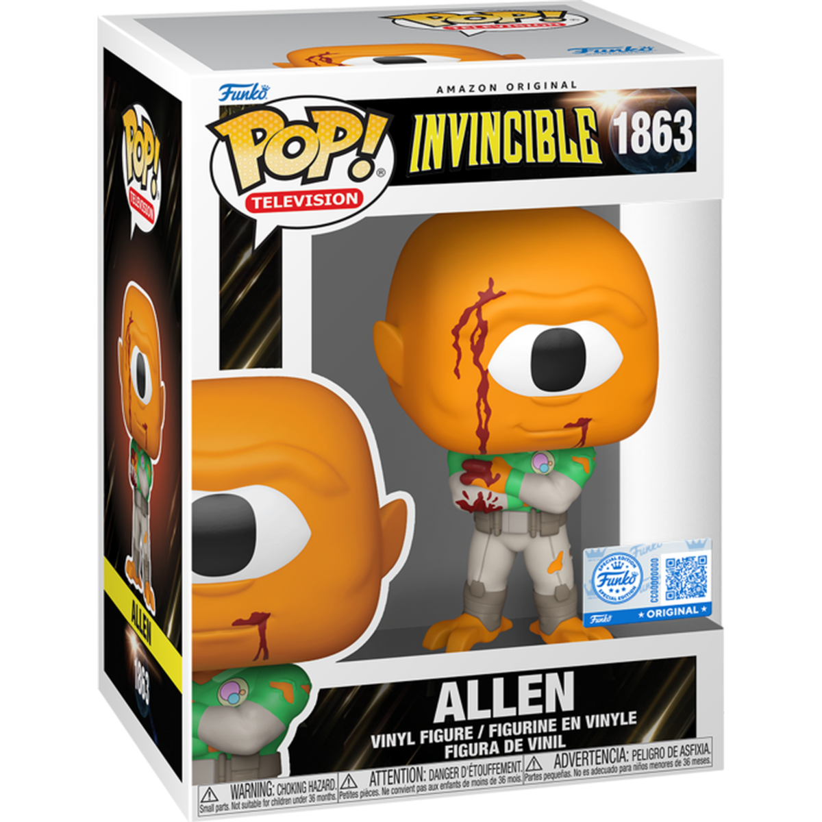 Funko Pop Allen #1863 boxed
