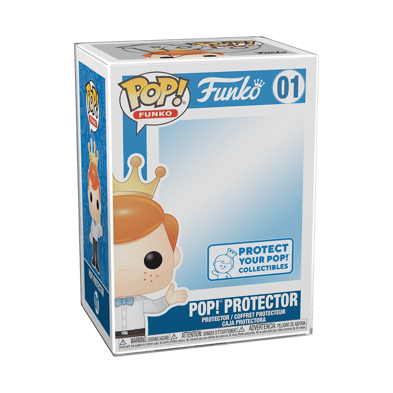 Official Funko Pop hard stack protector included – illustrative stock image