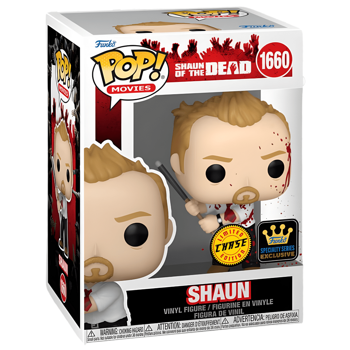 Shaun Funko Pop 1660 – Shaun of the Dead (Chase) Funko Pop