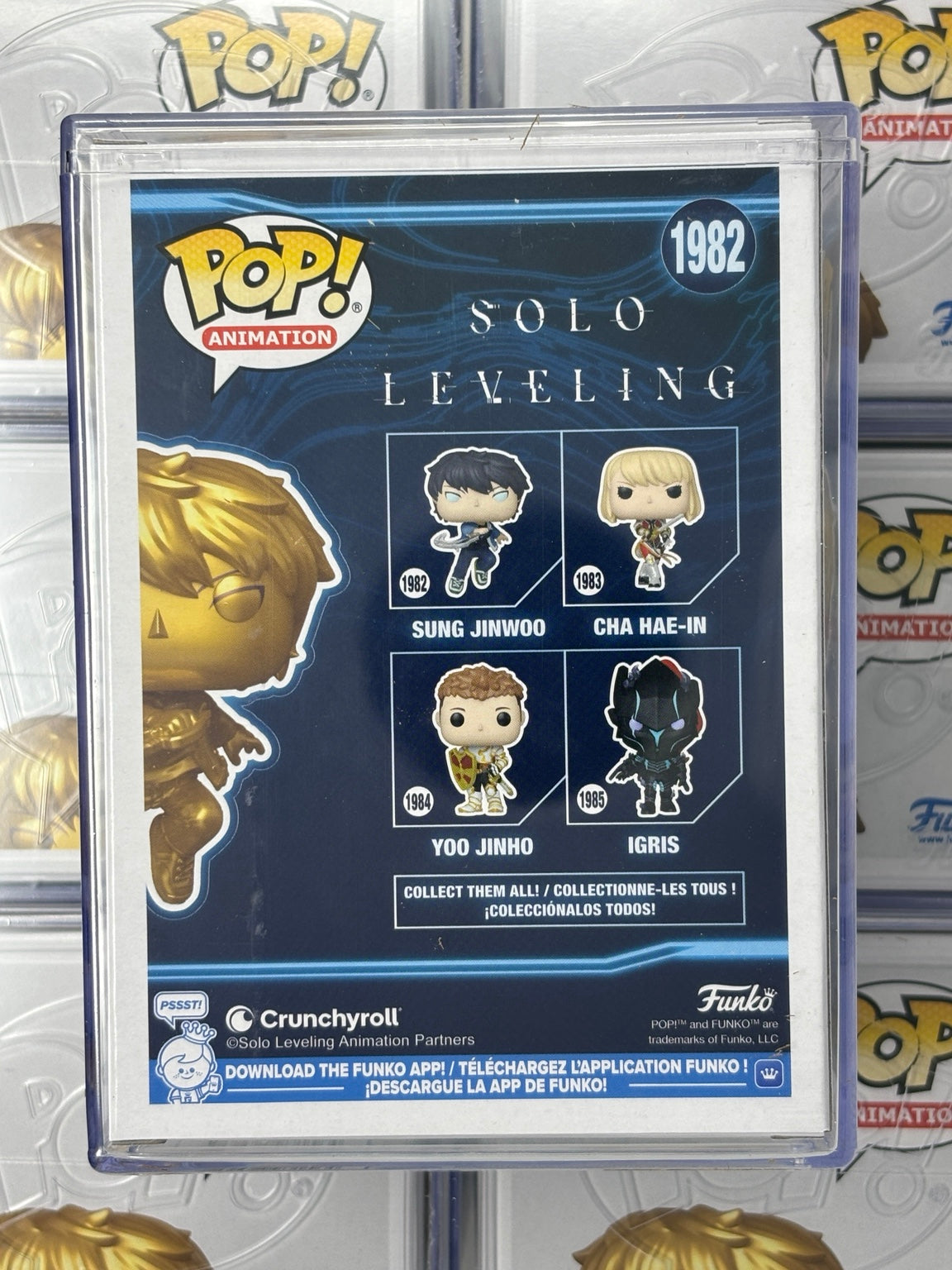Sung Jinwoo Gold #1982 – back
