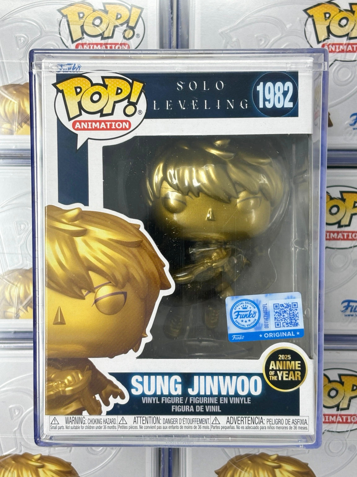 Sung Jinwoo Gold #1982 – front