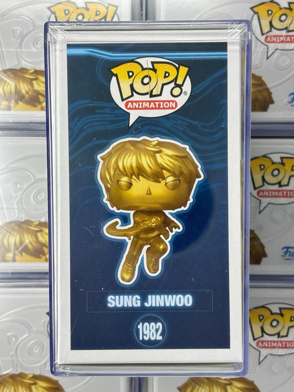 Sung Jinwoo Gold #1982 – illustrated side