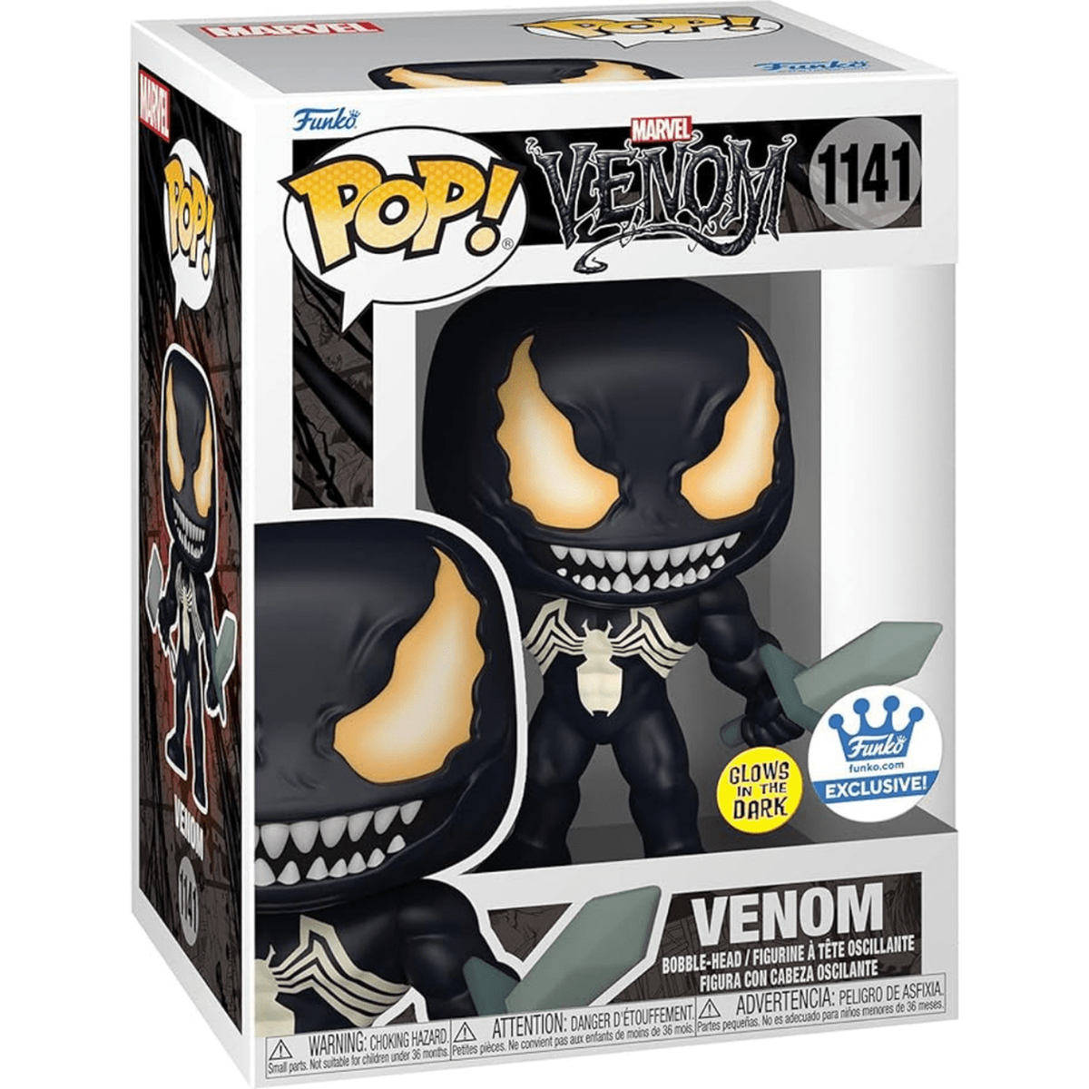 Funko Pop Venom #1141 boxed