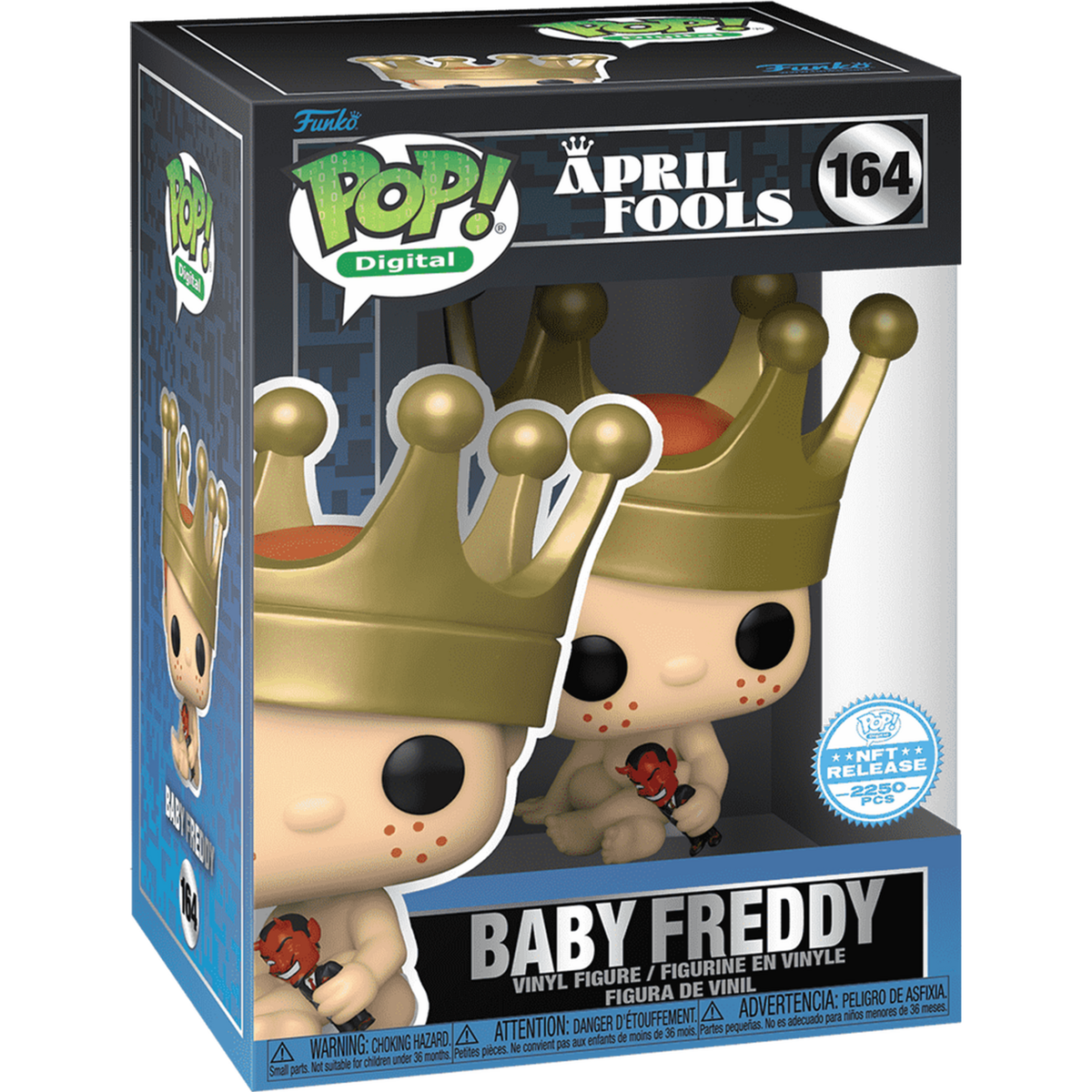 Funko Pop Baby Freddy Digital Release #164 boxed