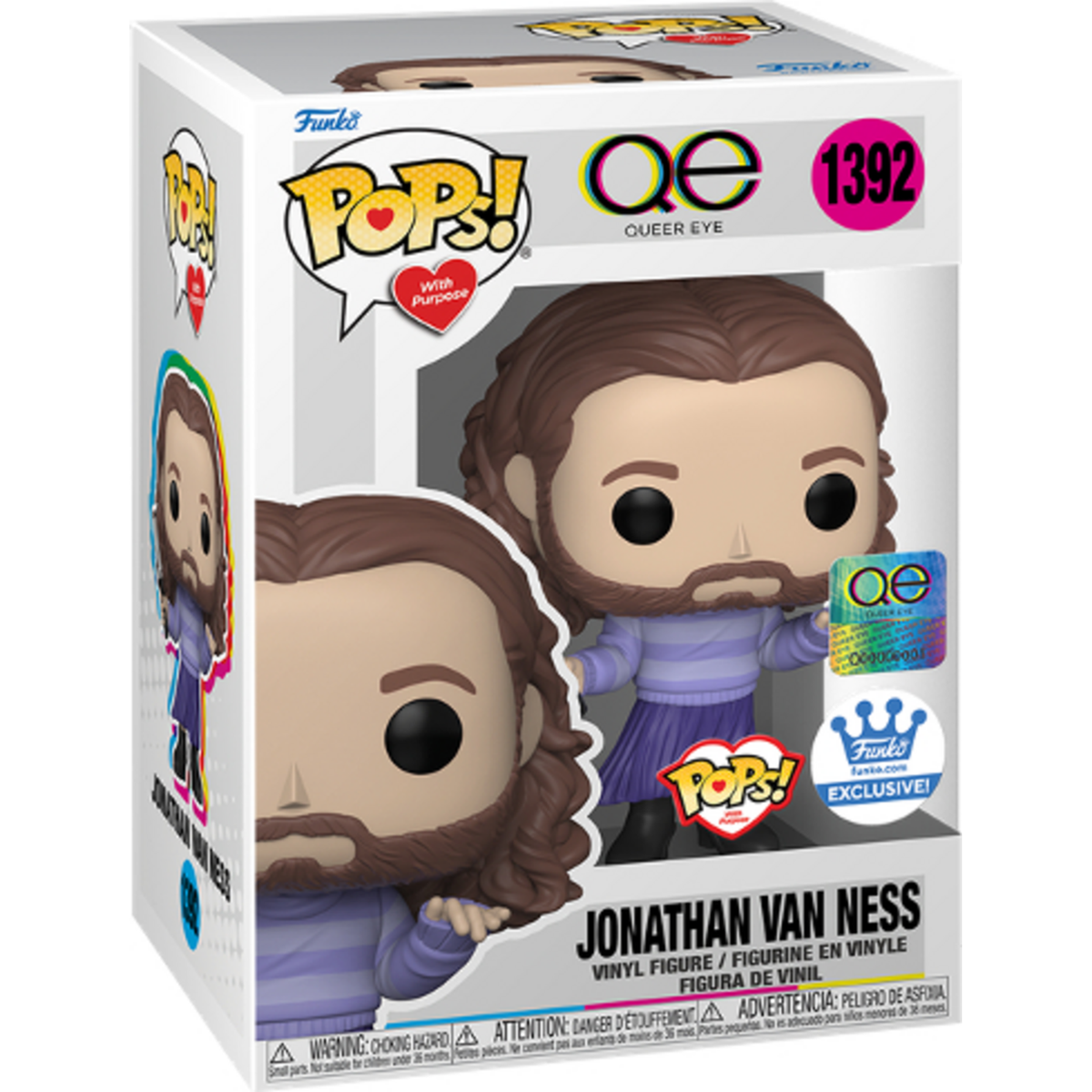 Funko Pop Jonathan Van Ness #1392 boxed