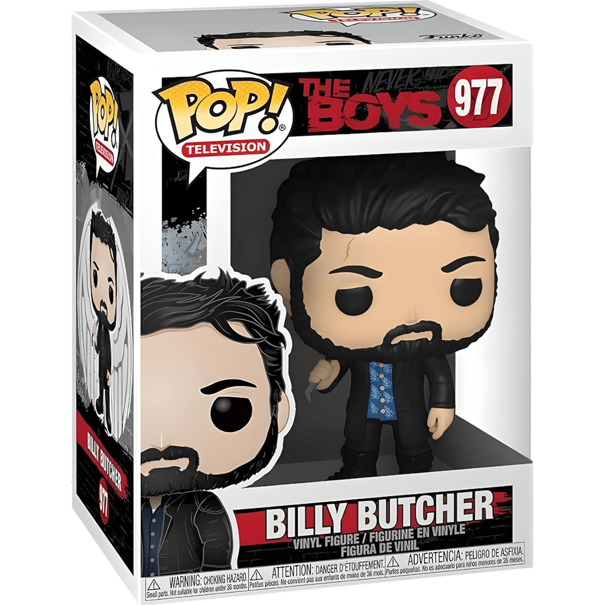 Funko Pop Billy Butcher #977 boxed