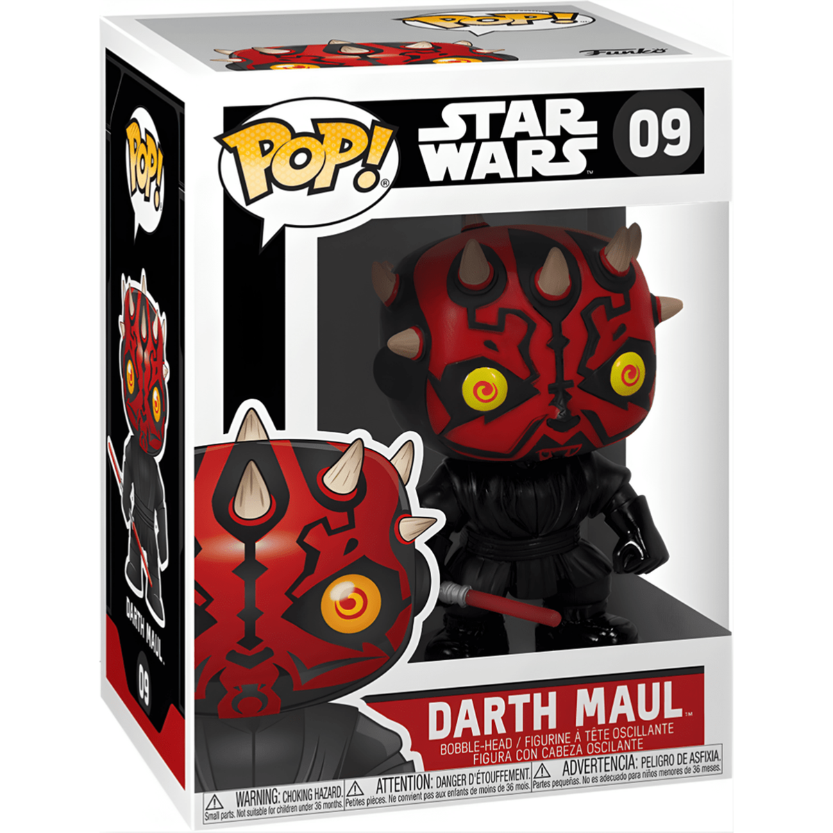Funko Pop Darth Maul #09 boxed
